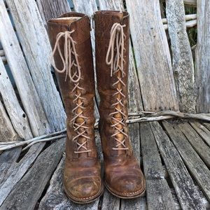 Frye Villager Lace-up Boots